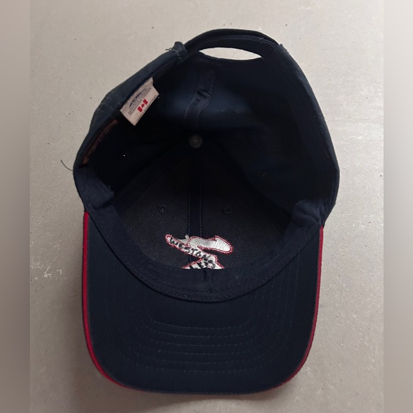 AJM international embroidered navy adjustable hat - Picture 3 of 4